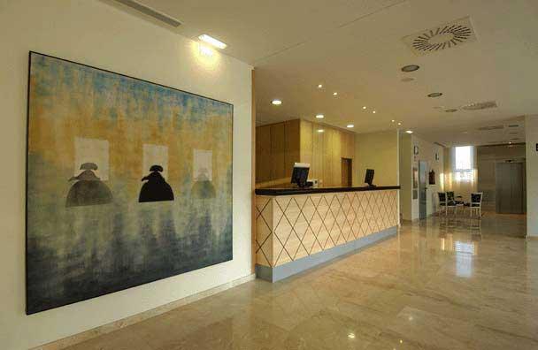 ホテル エクゼ ザラゴーサ Wtc サラゴサ インテリア 写真